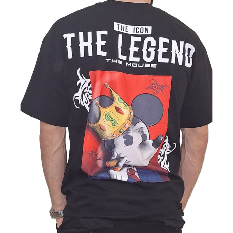 T-shirt με Στάμπα "The Legend" 1012