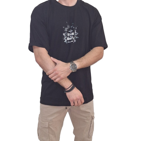 T-shirt με Στάμπα "Rick and Morty" 1015