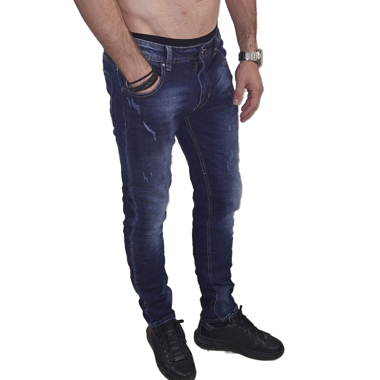 Ανδρικό Τζιν Leox Denim με Αμμοβολή 00155
