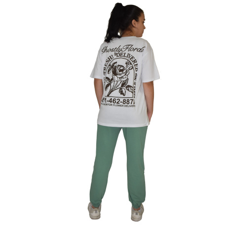Γυναικεία Μπλούζα T-shirt "Ghostly Florals"