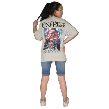 Γυναικεία Μπλούζα T-shirt με Στάμπα "One Piece"