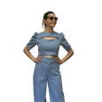 Σετ Crop Top και Παντελόνι