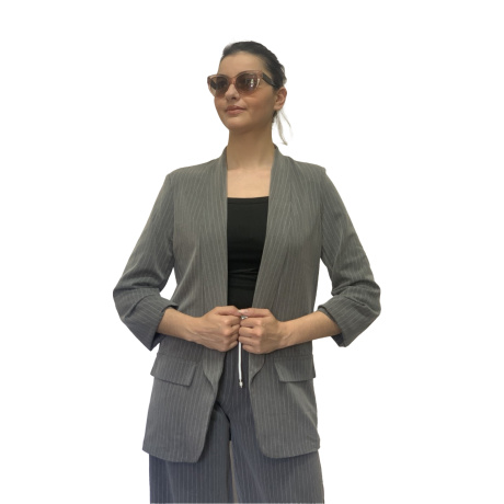 Κοστούμι Σακάκι Παντελόνι Φαρδιά Γραμμή