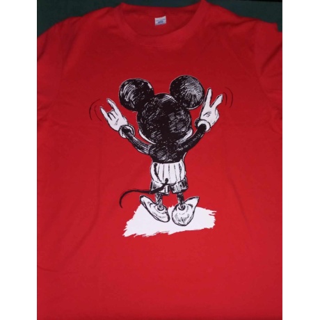 T-shirt με Στάμπα Μίκυ Μάους 1026